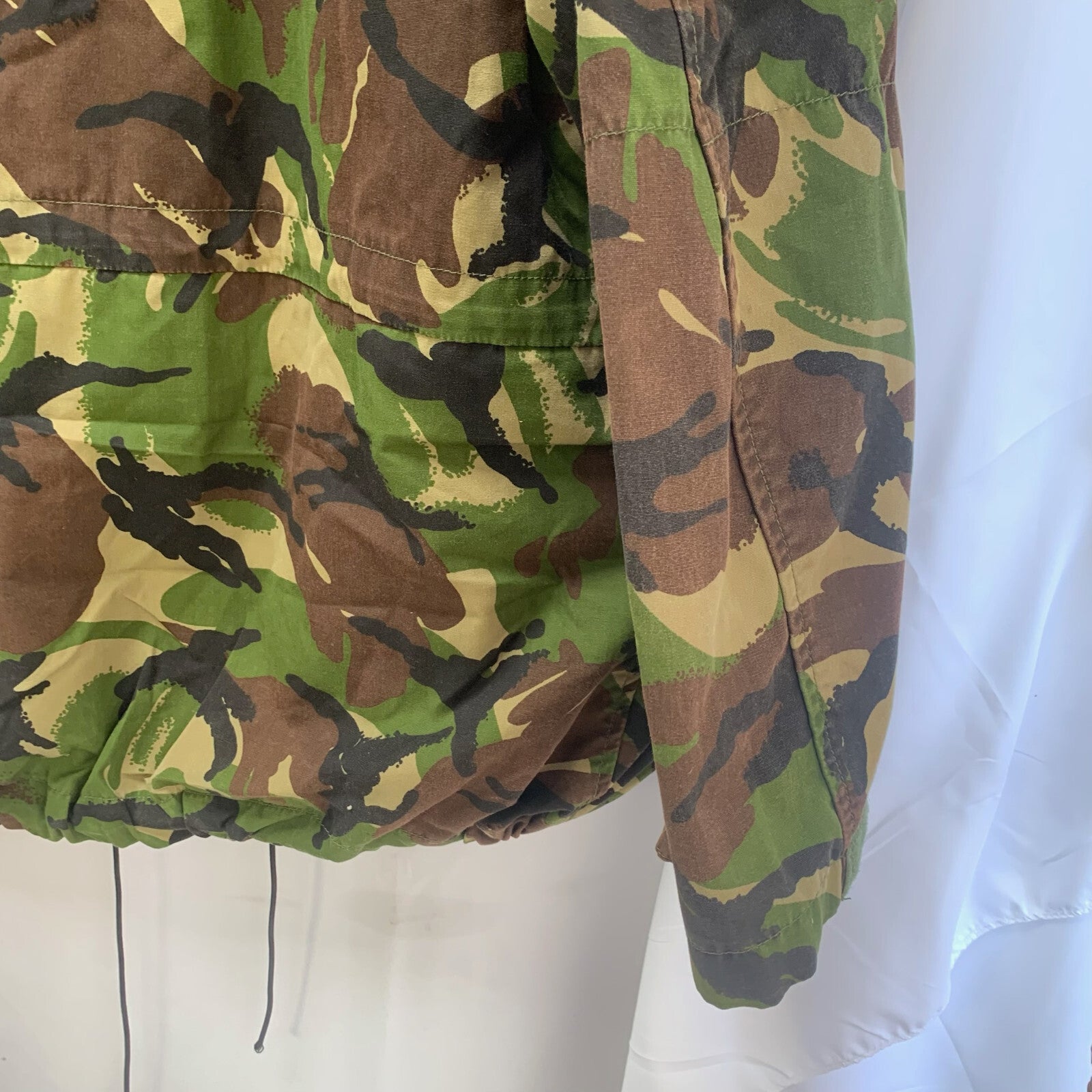 British Army Grade 1 Windproof Woodland DPM Camo Combat Smock - Size 160/104 - The Militaria Shop