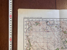 Load image into Gallery viewer, Original WW2 British Army GSGS Map of Scotland - Forfar & Dundee - The Militaria Shop