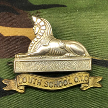 Load image into Gallery viewer, Original WW1 British Cap Badge - Louth School O.T.C. - The Militaria Shop