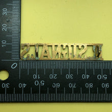 Load image into Gallery viewer, Original WW2 British Army R.Signals Royal Signals Shoulder Title - The Militaria Shop