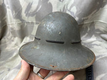 Load image into Gallery viewer, Original WW2 British Home Front Civillian Zuckerman Helmet 1941 Dated - The Militaria Shop