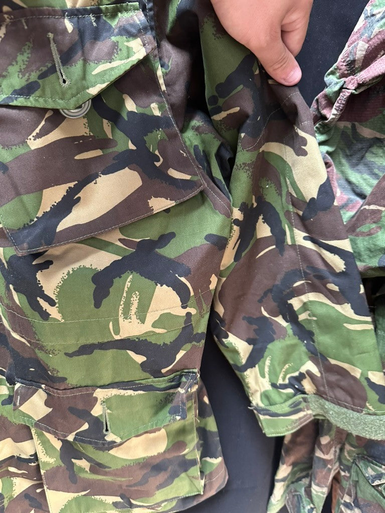 Genuine British Army DPM Camouflaged Combat Field Jacket - Size 160/104 - The Militaria Shop