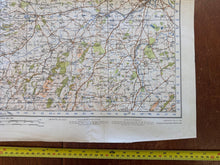 Load image into Gallery viewer, Original WW2 British Army GSGS OS Map Great Britain - Shrewsbury & Welshpool - The Militaria Shop