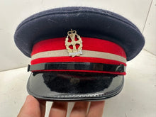 Lade das Bild in den Galerie-Viewer, Genuine British Army Peaked Dress Cap - QARANC Royal Army Nursing - Size 57cm - The Militaria Shop