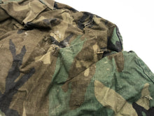 Load image into Gallery viewer, Original US Army Vietnam War Era M1 Camo Helmet Cover - Local Find - Combat Worn - The Militaria Shop