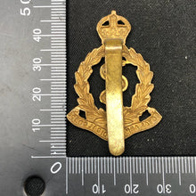 Load image into Gallery viewer, Original WW2 British Army Cap Badge - Royal Army Medical Corps - The Militaria Shop