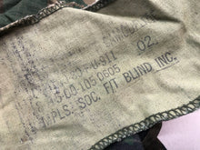 Load image into Gallery viewer, Original US Army Vietnam War Era M1 Camo Helmet Cover - Local Find - Combat Worn - The Militaria Shop