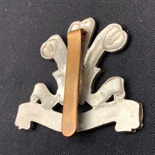 Load image into Gallery viewer, Original British Army WW2 The Royal Hussars Cap Badge - The Militaria Shop
