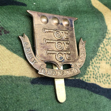Charger l'image dans la galerie, Original WW1 British Cap Badge - Army Ordnance Corps - The Militaria Shop