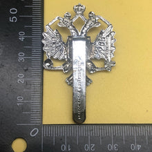 Load image into Gallery viewer, Genuine British Army 1st The Queen's Dragoon Guards Cap Badge - The Militaria Shop