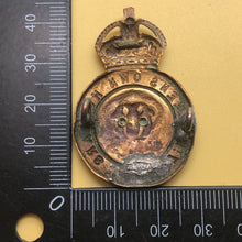 Load image into Gallery viewer, Original WW1 British Army 7th Queen's Own Hussars Cap Badge - The Militaria Shop