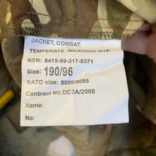 Load image into Gallery viewer, Genuine British Army MTP Temperate Weather Combat Jacket NEW - Size 190/96 - The Militaria Shop