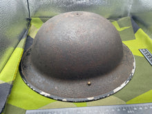 Load image into Gallery viewer, Original WW2 British Home Front Warden's Helmet Shell - The Militaria Shop