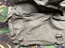 Load image into Gallery viewer, Original British Army 58 Pattern Webbing Back Pack - The Militaria Shop