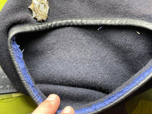 Load image into Gallery viewer, Original British Army Logistics Corps Beret with Badge - 56cm - The Militaria Shop