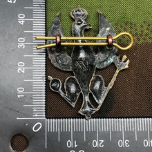 Load image into Gallery viewer, Original WW2 British Army Cap Badge - King's Royal Hussars - The Militaria Shop