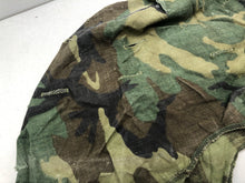 Load image into Gallery viewer, Original US Army Vietnam War Era M1 Camo Helmet Cover - Local Find - Combat Worn - The Militaria Shop