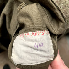 Load image into Gallery viewer, West German Field Jacket Green Wool Shirt Military Uniform Germany - 35" Chest - The Militaria Shop