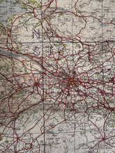 Load image into Gallery viewer, Original WW2 British Army RAF Navy Base Map of Scotland - Glasgow & Middle West - The Militaria Shop