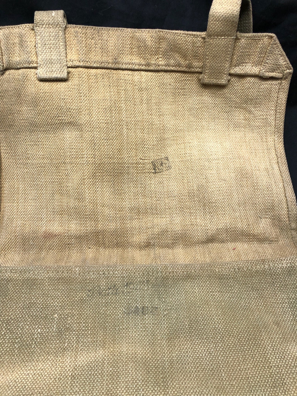 Original WW2 British Army 37 Pattern Large Pack - Indian Made - 1943 - The Militaria Shop