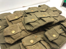Charger l'image dans la galerie, Genuine 37 Pattern Army 3 Pocket Rifle Pouch - WW2 British Army Style - The Militaria Shop