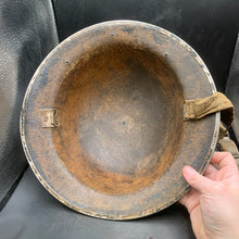 Load image into Gallery viewer, Original British Army WW2 Mk2 Combat Helmet - The Militaria Shop