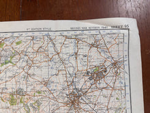 Charger l'image dans la galerie, Original WW2 British Army GSGS OS Map of England - Luton - The Militaria Shop