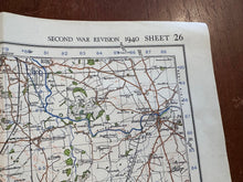 Charger l'image dans la galerie, Original WW2 British Army GSGS Os Map of Great Britain - Harrogate - The Militaria Shop