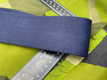 Charger l'image dans la galerie, Original British Royal Navy Blue Canvas Stable Belt - Approx 34" Waist - The Militaria Shop