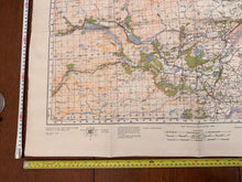 Load image into Gallery viewer, Original WW2 British Army GSGS Map of Scotland - Strathpeffer & Invergordon - The Militaria Shop