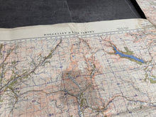 Load image into Gallery viewer, Original WW2 British Army GSGS Map of England & Wales 4/5 Maps Combined Together - The Militaria Shop