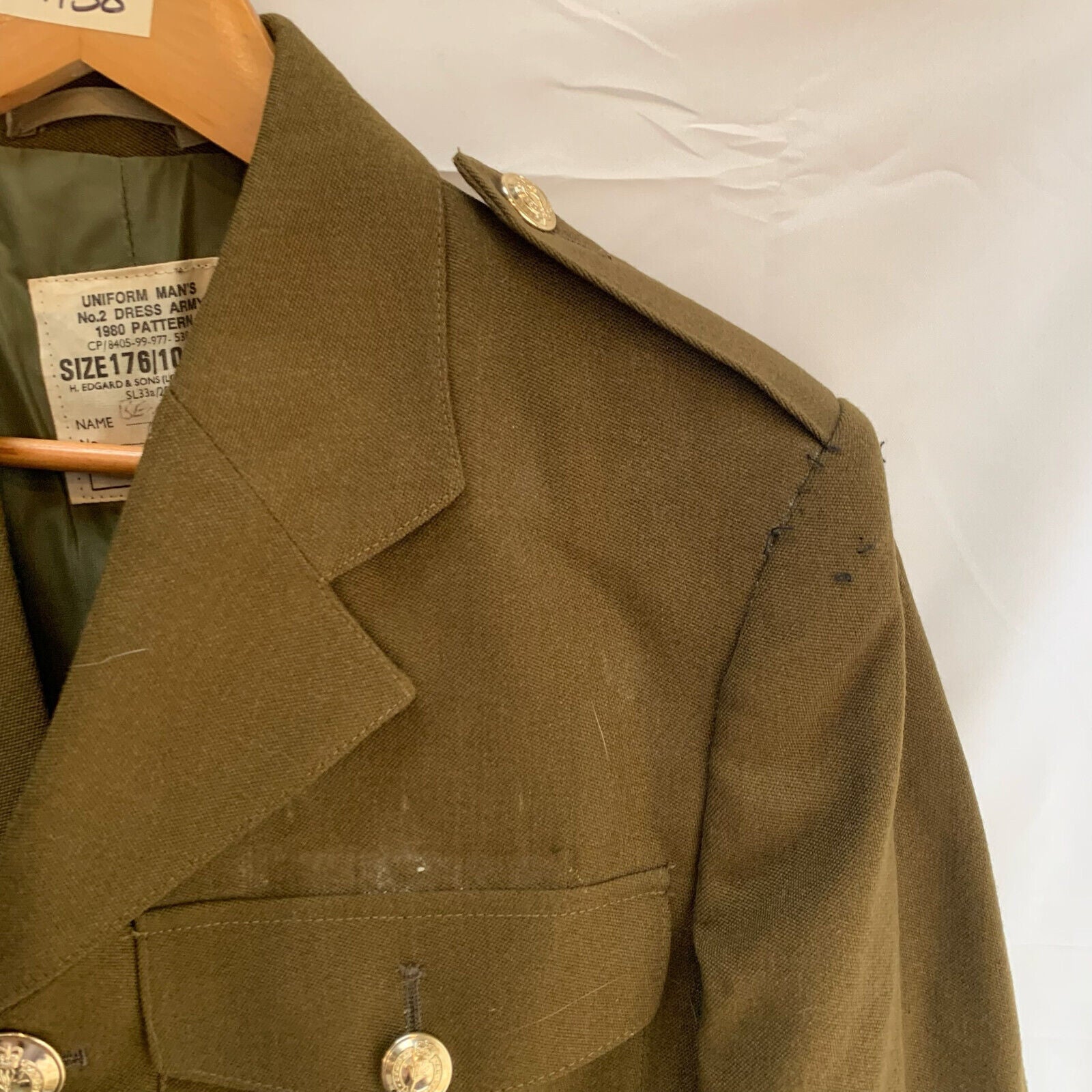 Genuine British Army No.2 Dress Uniform Tunic Jacket - Size 176/100/84 - The Militaria Shop