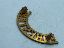 Load image into Gallery viewer, Original WW1 British Army Foresters Regiment Shoulder Title - The Militaria Shop