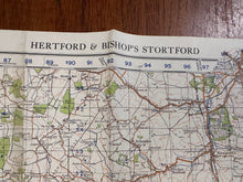 Charger l'image dans la galerie, Original WW2 British Army GSGS OS Map of England - Hertford & Bishop's Stortford - The Militaria Shop