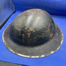 Charger l'image dans la galerie, Original WW2 British Army Mk2 Brodie Combat Helmet - The Militaria Shop
