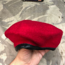 Load image into Gallery viewer, Genuine British Army Forces Beret - RMP Royal Military Police - Size 56 - The Militaria Shop