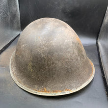 Load image into Gallery viewer, Original WW2 British/Canadian Army Mk3 Turtle Combat Helmet - The Militaria Shop