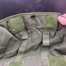 Load image into Gallery viewer, Genuine British Army Surplus OD Green Gas Mask Bag Haversack - The Militaria Shop