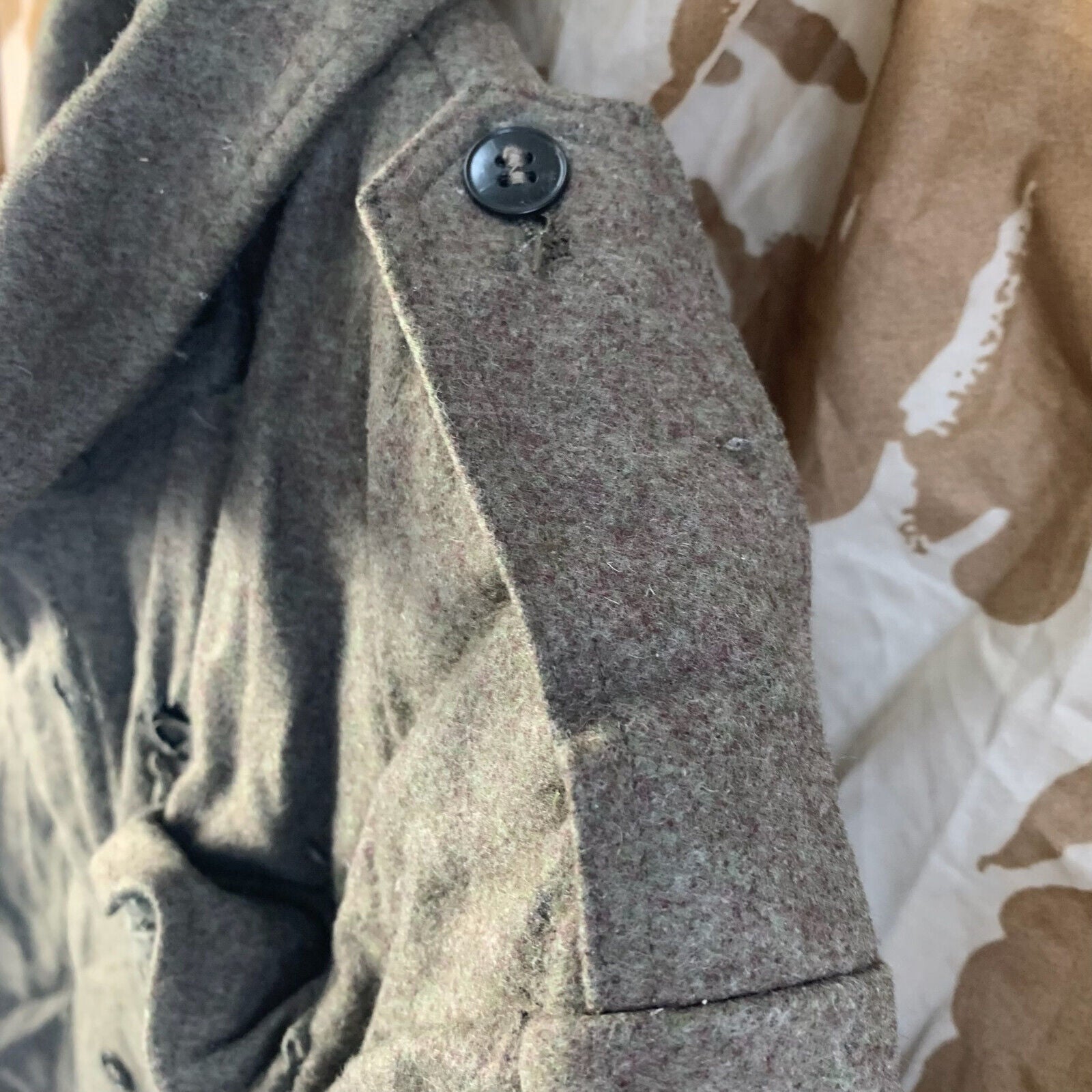 West German Field Jacket Green Wool Shirt Military Uniform Germany - 162/92 - The Militaria Shop