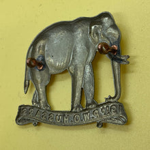 Load image into Gallery viewer, Original WW1 British Army Cap Badge - 19th Alexandra Princess of Wales Hussars - The Militaria Shop