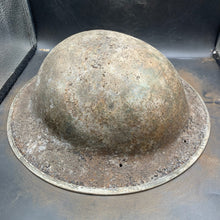 Load image into Gallery viewer, Original WW2 British Army Mk2 "Brodie" Combat Helmet - The Militaria Shop