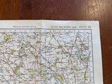 Load image into Gallery viewer, Original WW2 British Army GSGS OS Map Great Britain - Shrewsbury & Welshpool - The Militaria Shop