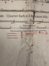 Charger l'image dans la galerie, Original WW2 British Army RAF Navy Base Map of Scotland - Glasgow - The Militaria Shop