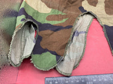 Load image into Gallery viewer, Original US Army M1 Camo Helmet Cover - Vietnam Found - Combat Worn - The Militaria Shop