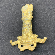 Load image into Gallery viewer, Original WW1 British Army Cap Badge - 11th Hussars - The Militaria Shop