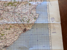 Load image into Gallery viewer, Original WW2 British Army GSGS Map of Scotland - Arbroath & Montrose - The Militaria Shop