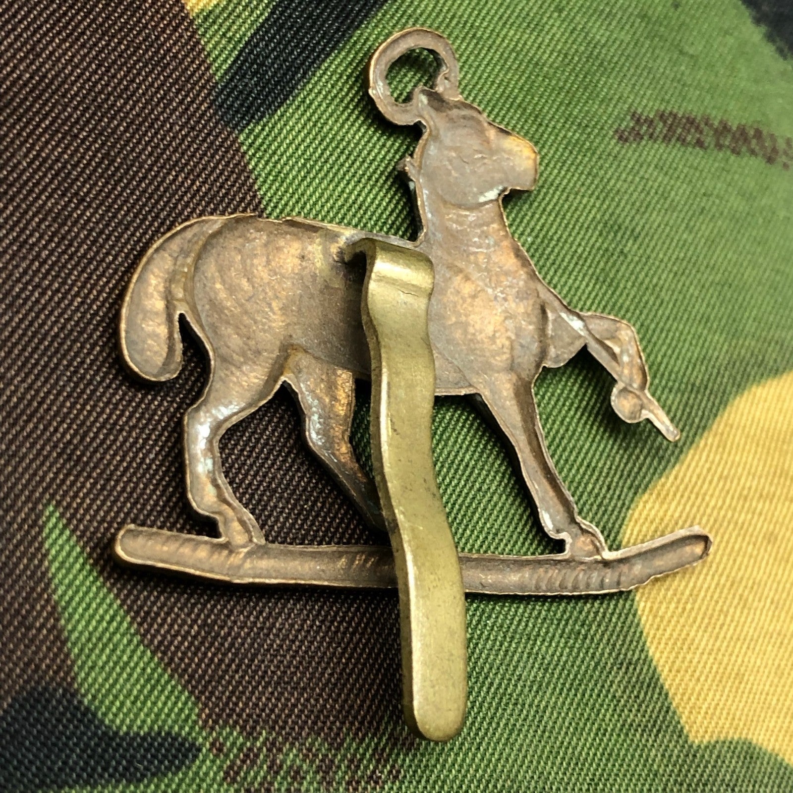 Original British Army Cap Badge - Queen's Royal Regiment (West Surrey) - The Militaria Shop