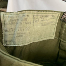 Load image into Gallery viewer, Genuine British Army Surplus OD Green Lightweight Combat Trousers Size 75/76/92 - The Militaria Shop