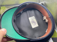 Load image into Gallery viewer, Original British Army Royal Engineers Peaked Cap - 59cm - The Militaria Shop