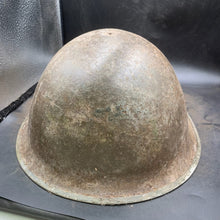Load image into Gallery viewer, Original WW2 British/Canadian Army Mk3 Turtle Combat Helmet - The Militaria Shop